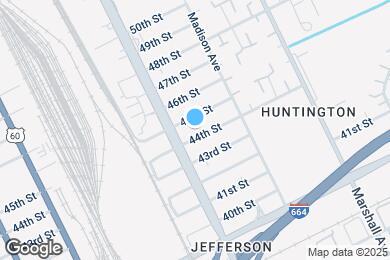 Map image of the property - 621 44th St