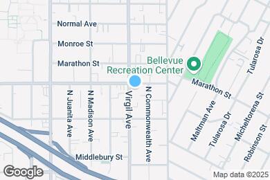 Map image of the property - 654 N Virgil Ave