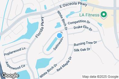 Map image of the property - 240 Satinwood Cir