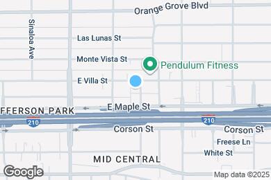 Map image of the property - 2001 Linda Rosa Ct