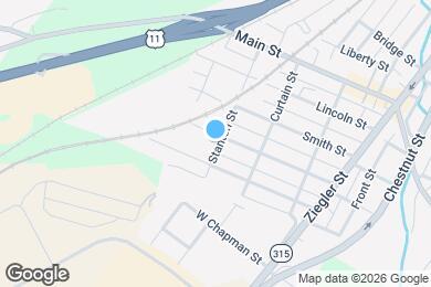 Map image of the property - 401 McLean St