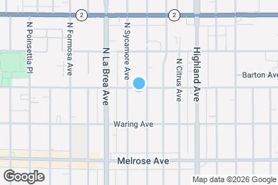 Map image of the property - The Geffen