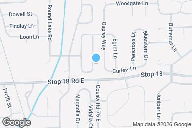 Map image of the property - 1499 Blue Brook Way