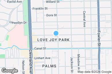 Map image of the property - 2708 Broadway