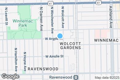Map image of the property - 1905 W Argyle St