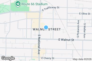 Map image of the property - 1234 E McDaniel St