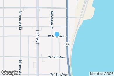 Map image of the property - 1605 Doty St