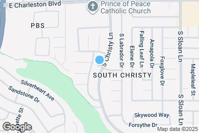 Map image of the property - 1567 S Christy Ln