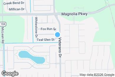 Map image of the property - 3605 Teal Glen St