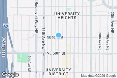 Map image of the property - 5201 Brooklyn Ave NE