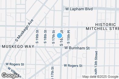 Map image of the property - 1807 S 16th St