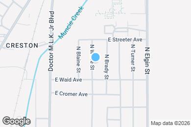 Map image of the property - 2300 N Wolfe St