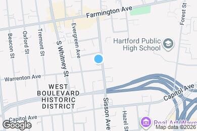 Map image of the property - 177 Sisson Ave