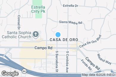 Map image of the property - 9948 San Juan St