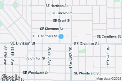 Map image of the property - 2424 SE 24th Ave