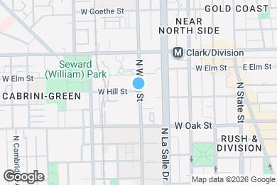 Map image of the property - 203 W Hill St