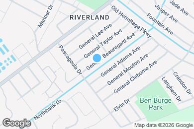 Map image of the property - 2165 General Beauregard Ave