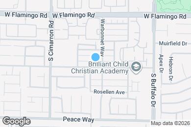 Map image of the property - 8031 Dorinda Ave