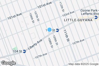 Map image of the property - 10801 Liberty Ave