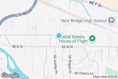 Map image of the property - 1210 SE N St