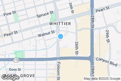 Map image of the property - 1850 Folsom St