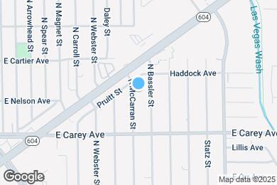 Map image of the property - 2518 McCarran St