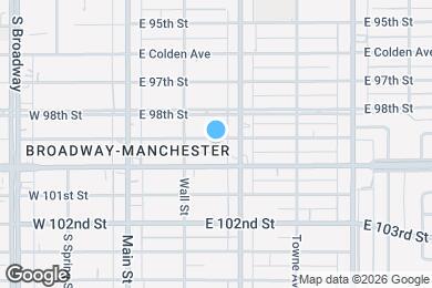 Map image of the property - 234 E 99th St