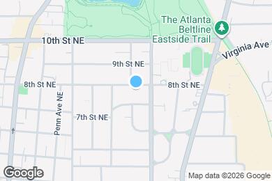 Map image of the property - 407 8th St NE