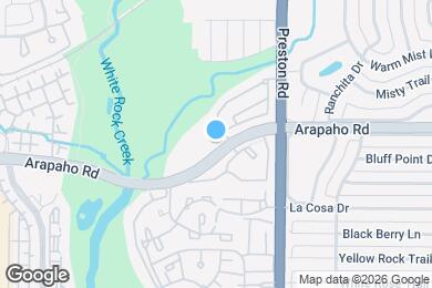 Map image of the property - 5981 Arapaho Rd