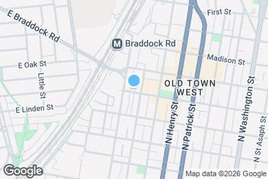 Map image of the property - 1317 Pendleton St