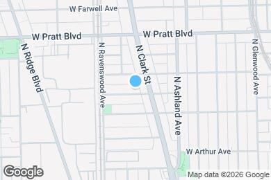 Map image of the property - 1708 W Wallen Ave