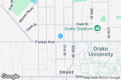 Map image of the property - Forrest Ave
