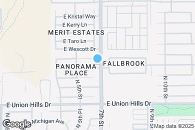Map image of the property - 560 E Morrow Dr