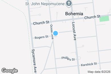 Map image of the property - 1035 Ocean Ave