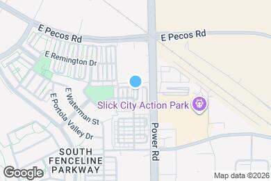 Map image of the property - 3580 S Ranger Trail