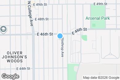Map image of the property - Monon Station Apartments