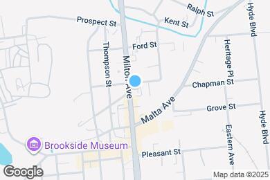 Map image of the property - 164 Milton Ave