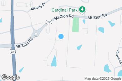 Map image of the property - 1813 Willow Brook Ct