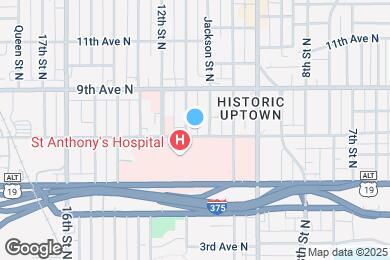 Map image of the property - 1051 7th Ave N