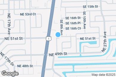Map image of the property - 5040 NE 22nd Ave