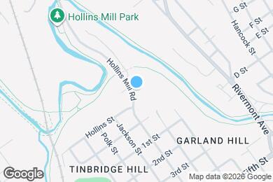 Map image of the property - 40 Hollins Mill Rd