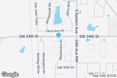 Map image of the property - 903 SW 35th St