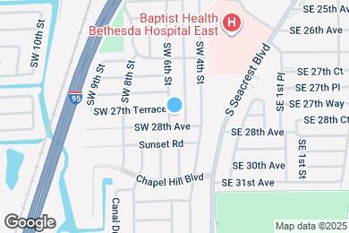 Map image of the property - 2846 SW 6th St