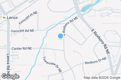 Map image of the property - 3200 W Roxboro Rd NE