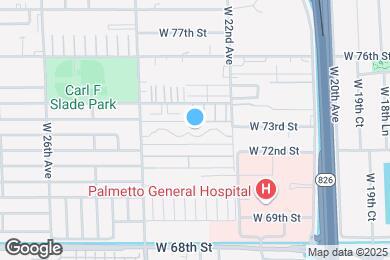 Map image of the property - 7255 W 24th Ave