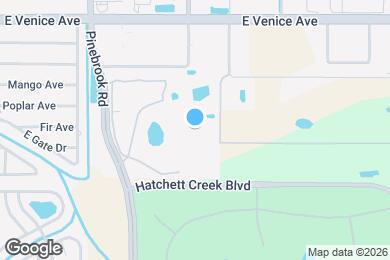 Map image of the property - Waterfront On Hatchett Creek