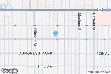 Map image of the property - 1313 Steele St