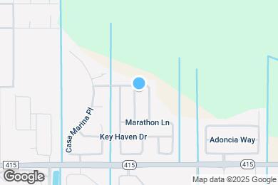 Map image of the property - 105 Islamorada Way