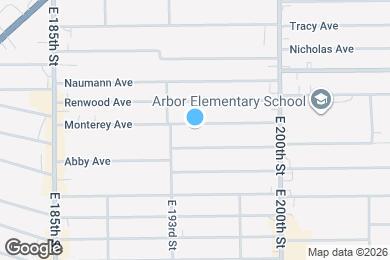 Map image of the property - 19430 Monterey Ave