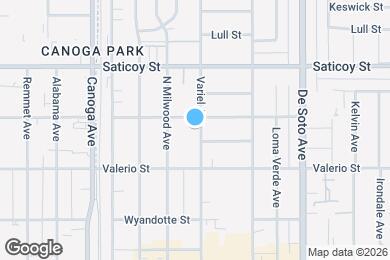 Map image of the property - 7449 1/2 Variel Ave
